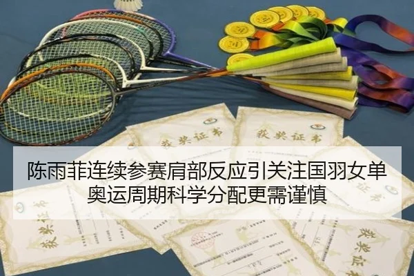 陈雨菲连续参赛肩部反应引关注国羽女单奥运周期科学分配更需谨慎（FIFA World Cup）
